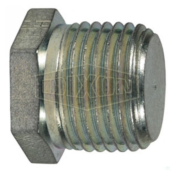 Dixon Hex Plug, 1-1/4-11-1/2 Nominal, MNPT, Steel, Domestic 1251-20H - main